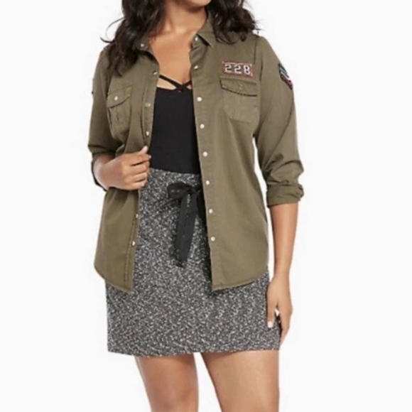 Torrid 00 Knit Mini Skirt - Picture 4 of 5